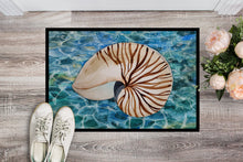 Load image into Gallery viewer, Sea Shell and Water Doormat - 18x27 Decorative Floor Mat – Indoor/Outdoor Rug with Artistic Flair BB5368MAT