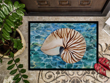 Load image into Gallery viewer, Sea Shell and Water Doormat - 18x27 Decorative Floor Mat – Indoor/Outdoor Rug with Artistic Flair BB5368MAT
