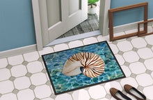 Load image into Gallery viewer, Sea Shell and Water Doormat - 18x27 Decorative Floor Mat – Indoor/Outdoor Rug with Artistic Flair BB5368MAT