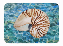 Load image into Gallery viewer, Sea Shell and Water Machine Washable Memory Foam Mat BB5368RUG