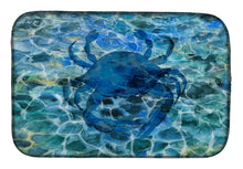 Load image into Gallery viewer, Blue Crab Under Water Dish Drying Mat – Absorbent, Artistic Kitchen Essentials BB5369DDM