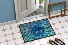 Load image into Gallery viewer, Blue Crab Under Water Doormat - 24x36 Decorative Floor Mat – Indoor/Outdoor Rug with Artistic Flair BB5369JMAT