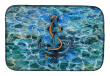 Load image into Gallery viewer, Anchor and Rope Dish Drying Mat – Absorbent, Artistic Kitchen Essentials BB5370DDM