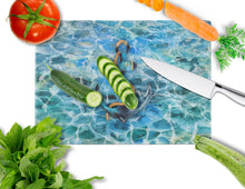 Load image into Gallery viewer, Anchor and Rope Glass Cutting Boards – Durable, Decorative Kitchen Art Large BB5370LCB