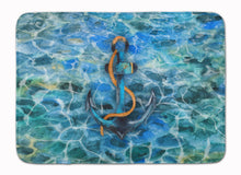Load image into Gallery viewer, Anchor and Rope Machine Washable Memory Foam Mat BB5370RUG