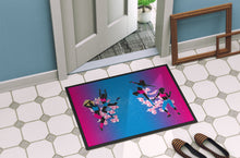 Load image into Gallery viewer, Hip Hop in Pink Blue Doormat - 18x27 Decorative Floor Mat – Indoor/Outdoor Rug with Artistic Flair BB5373MAT