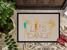Load image into Gallery viewer, Let's Dance Linen Light Doormat - 24x36 Decorative Floor Mat – Indoor/Outdoor Rug with Artistic Flair BB5376JMAT
