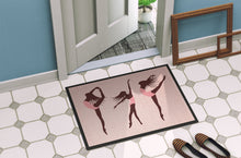 Load image into Gallery viewer, Dancers Linen Pink Doormat - 24x36 Decorative Floor Mat – Indoor/Outdoor Rug with Artistic Flair BB5377JMAT