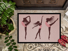 Load image into Gallery viewer, Dancers Linen Pink Doormat - 18x27 Decorative Floor Mat – Indoor/Outdoor Rug with Artistic Flair BB5377MAT