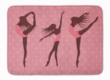 Load image into Gallery viewer, Dancers Linen Pink Polkadots Machine Washable Memory Foam Mat BB5378RUG