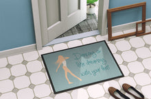 Load image into Gallery viewer, Dancing is Like Dreaming Doormat - 24x36 Decorative Floor Mat – Indoor/Outdoor Rug with Artistic Flair BB5379JMAT