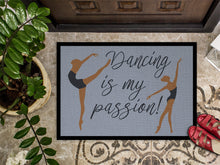 Load image into Gallery viewer, Dancing is My Passion Doormat - 24x36 Decorative Floor Mat – Indoor/Outdoor Rug with Artistic Flair BB5381JMAT