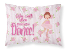 Load image into Gallery viewer, Ballet Red Short Hair Fabric Standard Pillowcase – Artistic Decorative Front, White Back BB5383PILLOWCASE