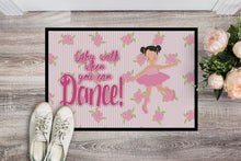 Load image into Gallery viewer, Ballet Pigtails Doormat - 18x27 Decorative Floor Mat – Indoor/Outdoor Rug with Artistic Flair BB5386MAT
