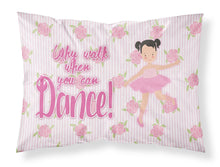 Load image into Gallery viewer, Ballet Pigtails Fabric Standard Pillowcase – Artistic Decorative Front, White Back BB5386PILLOWCASE