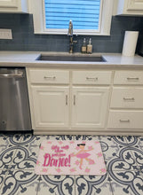 Load image into Gallery viewer, Ballet Pigtails Machine Washable Memory Foam Mat BB5386RUG