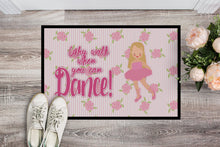 Load image into Gallery viewer, Ballet Long Blonde Hair Doormat - 24x36 Decorative Floor Mat – Indoor/Outdoor Rug with Artistic Flair BB5387JMAT