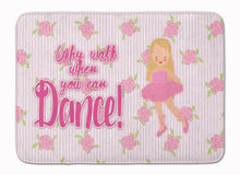 Load image into Gallery viewer, Ballet Long Blonde Hair Machine Washable Memory Foam Mat BB5387RUG