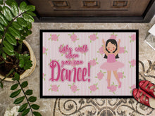 Load image into Gallery viewer, Ballet Long Dark Hair Doormat - 18x27 Decorative Floor Mat – Indoor/Outdoor Rug with Artistic Flair BB5388MAT