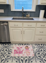 Load image into Gallery viewer, Ballet Long Dark Hair Machine Washable Memory Foam Mat BB5388RUG