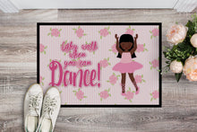 Load image into Gallery viewer, Ballet Long Hair African American Doormat - 18x27 Decorative Floor Mat – Indoor/Outdoor Rug with Artistic Flair BB5389MAT