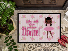 Load image into Gallery viewer, Ballet Long Hair African American Doormat - 18x27 Decorative Floor Mat – Indoor/Outdoor Rug with Artistic Flair BB5389MAT