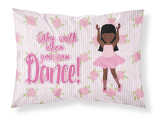Load image into Gallery viewer, Ballet Long Hair African American Fabric Standard Pillowcase – Artistic Decorative Front, White Back BB5389PILLOWCASE