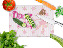 Load image into Gallery viewer, Ballet Dance Brunette Glass Cutting Boards – Durable, Decorative Kitchen Art Large BB5390LCB