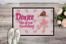 Load image into Gallery viewer, Ballet Dance Brunette Doormat - 18x27 Decorative Floor Mat – Indoor/Outdoor Rug with Artistic Flair BB5390MAT