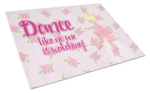 Load image into Gallery viewer, Ballet Dance Blonde Glass Cutting Boards – Durable, Decorative Kitchen Art Large BB5391LCB