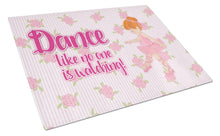 Load image into Gallery viewer, Ballet Dance Red Hair Glass Cutting Boards – Durable, Decorative Kitchen Art Large BB5392LCB