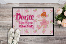Load image into Gallery viewer, Ballet Dance Red Hair Doormat - 18x27 Decorative Floor Mat – Indoor/Outdoor Rug with Artistic Flair BB5392MAT