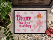 Load image into Gallery viewer, Ballet Dance Red Hair Doormat - 18x27 Decorative Floor Mat – Indoor/Outdoor Rug with Artistic Flair BB5392MAT