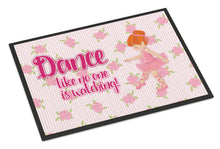 Load image into Gallery viewer, Ballet Dance Red Hair Doormat - 18x27 Decorative Floor Mat – Indoor/Outdoor Rug with Artistic Flair BB5392MAT