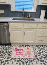 Load image into Gallery viewer, Ballet Dance Red Hair Machine Washable Memory Foam Mat BB5392RUG