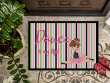 Load image into Gallery viewer, Ballet Dance is my Life Brunette Doormat - 18x27 Decorative Floor Mat – Indoor/Outdoor Rug with Artistic Flair BB5393MAT