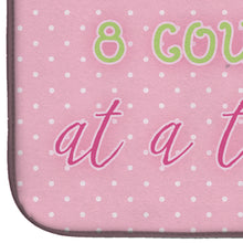 Load image into Gallery viewer, Ballet in 8 Counts Brunette Dish Drying Mat – Absorbent, Artistic Kitchen Essentials BB5396DDM