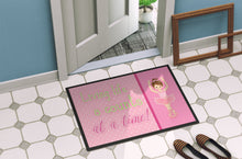 Load image into Gallery viewer, Ballet in 8 Counts Brunette Doormat - 18x27 Decorative Floor Mat – Indoor/Outdoor Rug with Artistic Flair BB5396MAT