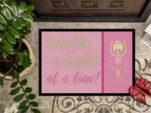Load image into Gallery viewer, Ballet in 8 Counts Blonde Doormat - 24x36 Decorative Floor Mat – Indoor/Outdoor Rug with Artistic Flair BB5397JMAT