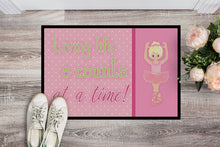 Load image into Gallery viewer, Ballet in 8 Counts Blonde Doormat - 18x27 Decorative Floor Mat – Indoor/Outdoor Rug with Artistic Flair BB5397MAT