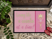 Load image into Gallery viewer, Ballet in 8 Counts Blonde Doormat - 18x27 Decorative Floor Mat – Indoor/Outdoor Rug with Artistic Flair BB5397MAT