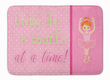 Load image into Gallery viewer, Ballet in 8 Counts Red Hair Machine Washable Memory Foam Mat BB5398RUG
