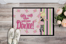 Load image into Gallery viewer, Ballet Dance Stripes Blonde Doormat - 24x36 Decorative Floor Mat – Indoor/Outdoor Rug with Artistic Flair BB5400JMAT