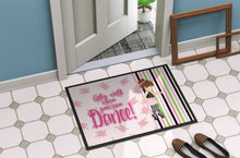 Load image into Gallery viewer, Ballet Dance Stripes Brunette Doormat - 24x36 Decorative Floor Mat – Indoor/Outdoor Rug with Artistic Flair BB5401JMAT