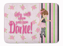 Load image into Gallery viewer, Ballet Dance Stripes Brunette Machine Washable Memory Foam Mat BB5401RUG