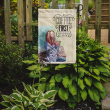 Load image into Gallery viewer, Coffee First Sign Garden Flag - Outdoor Decorative Yard Flag BB5403GF