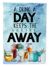 Load image into Gallery viewer, A Drink a Day Sign Garden Flag - Outdoor Decorative Yard Flag BB5410GF