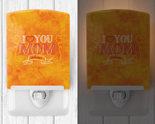 Load image into Gallery viewer, I Love you Mom Ceramic Night Light BB5417CNL