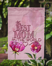 Load image into Gallery viewer, The Best Mom in the World Garden Flag - Outdoor Decorative Yard Flag BB5418GF