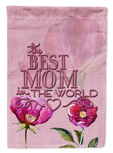 Load image into Gallery viewer, The Best Mom in the World Garden Flag - Outdoor Decorative Yard Flag BB5418GF